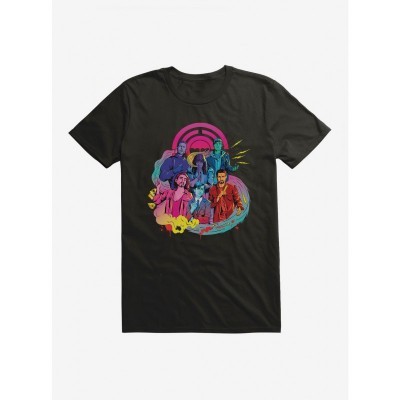 Umbrella Academy Vibrant Artwork Unisex T-Shirt