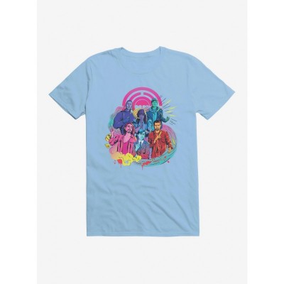 Umbrella Academy Vibrant Artwork Unisex T-Shirt