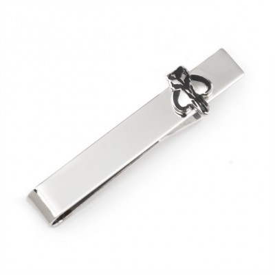 Mandalorian Mythosaur Skull Tie Bar for Men - Star Wars