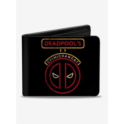 Marvel Deadpool Wallet - Vegan Leather Bifold with 5 Card Slots