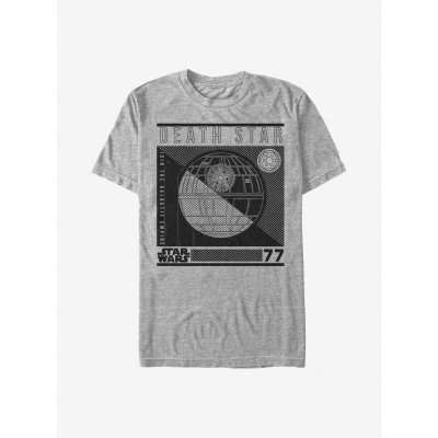 Star Wars Grey Death Star Tee for Men
