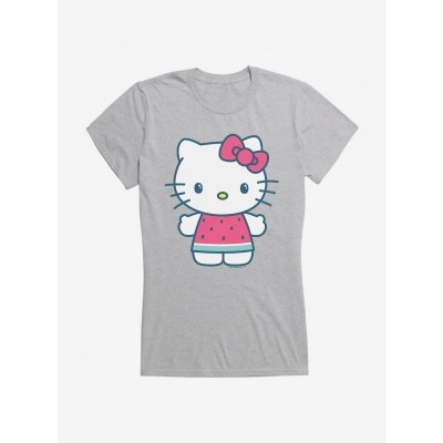 Hello Kitty Watermelon Vacation Outfit Junior T-Shirt for Girls