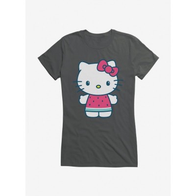 Hello Kitty Watermelon Vacation Outfit Junior T-Shirt for Girls