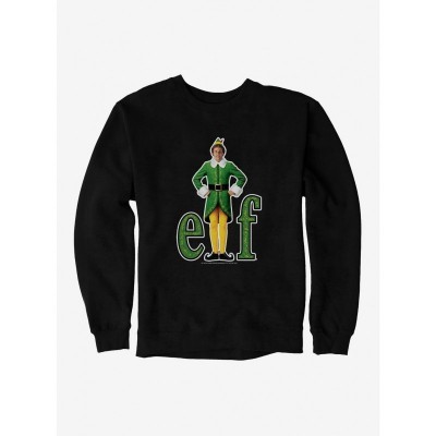 Elf Classic Logo White Unisex Sweatshirt