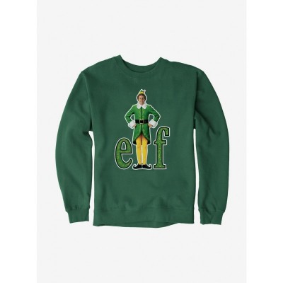 Elf Classic Logo White Unisex Sweatshirt