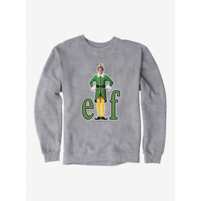 Elf Classic Logo White Unisex Sweatshirt