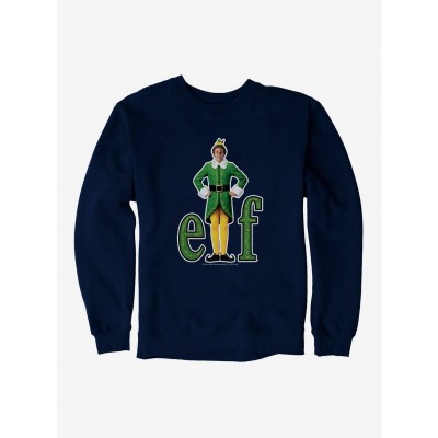 Elf Classic Logo White Unisex Sweatshirt