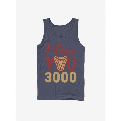 Marvel Men's Iron Man Arc Reactor Tank Top - BLUE