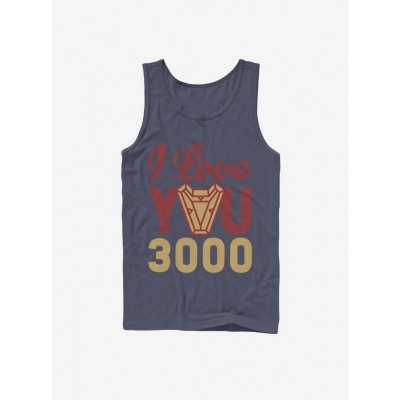 Marvel Men's Iron Man Arc Reactor Tank Top - BLUE