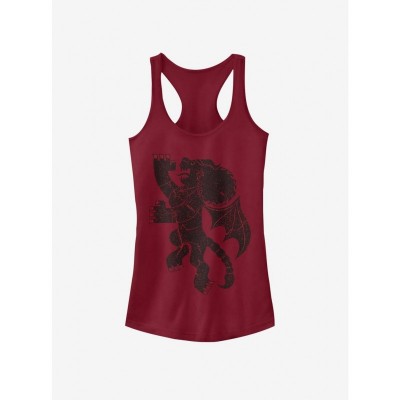 Disney Pixar Onward Manticore Tavern Cotton Tank Top for Girls - RED
