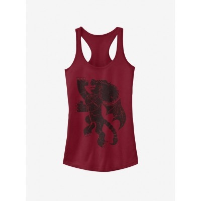 Disney Pixar Onward Manticore Tavern Cotton Tank Top for Girls - RED