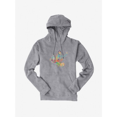 Rick and Morty Skating Rick & Hoodie for Men