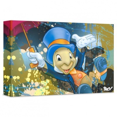 Arcy Limited Edition Jiminy Cricket Giclée Canvas Art