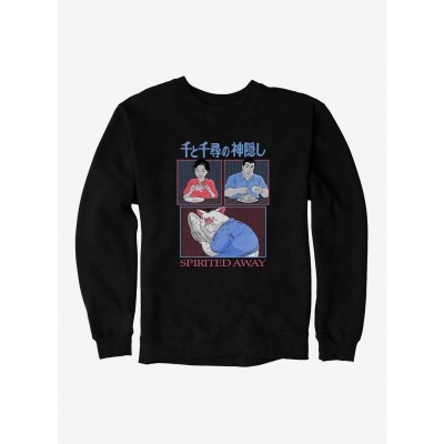 Studio Ghibli Spirited Away Banquet Scene Chicken Dishes Men's Sweatshirt