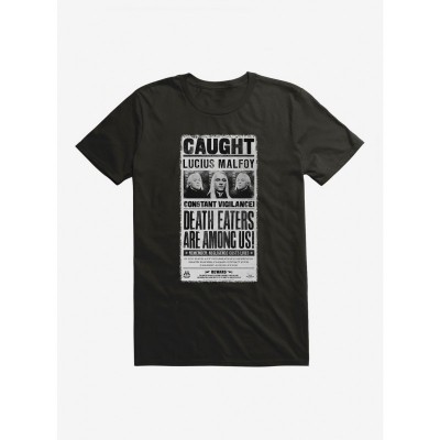 Harry Potter Lucius Malfoy Wanted Poster Unisex T-Shirt