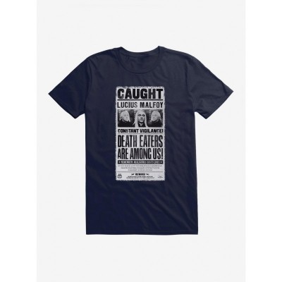 Harry Potter Lucius Malfoy Wanted Poster Unisex T-Shirt