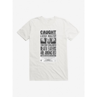 Harry Potter Lucius Malfoy Wanted Poster Unisex T-Shirt