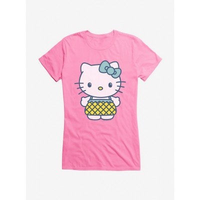 Hello Kitty Vacation Outfit Pineapple T-Shirt for Girls