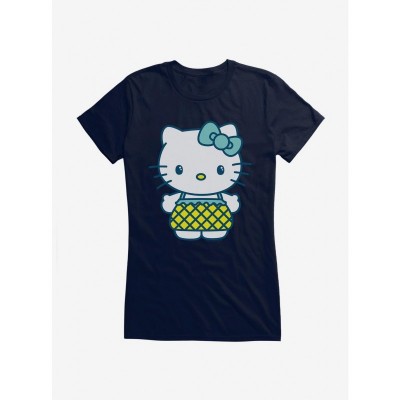 Hello Kitty Vacation Outfit Pineapple T-Shirt for Girls