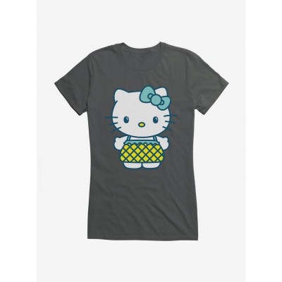 Hello Kitty Vacation Outfit Pineapple T-Shirt for Girls