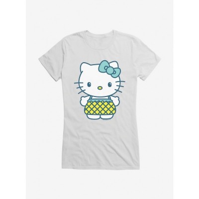 Hello Kitty Vacation Outfit Pineapple T-Shirt for Girls