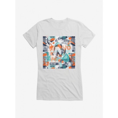 Nerf Points Lightweight Cotton Girls T-Shirt