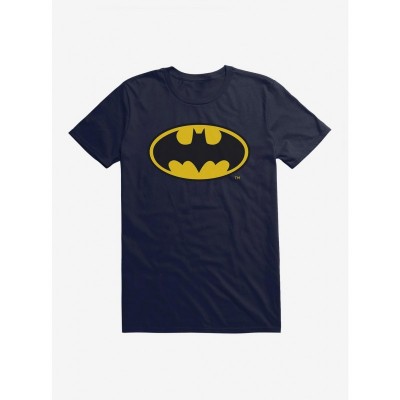 DC 1989 Classic Batman Logo Men's Cotton T-Shirt