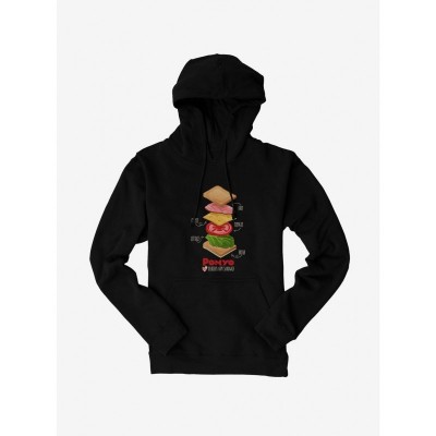 Studio Ghibli Magical Menu Ponyo Ham Sandwich Unisex Pullover Hoodie