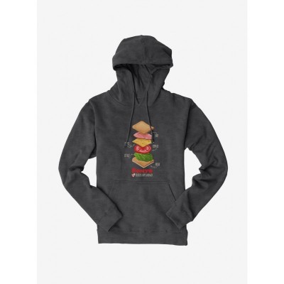 Studio Ghibli Magical Menu Ponyo Ham Sandwich Unisex Pullover Hoodie