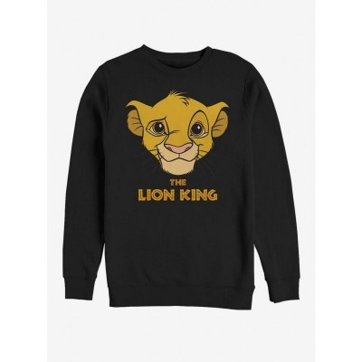Disney Lion King Face Paint Hoodie - Black Men's Size