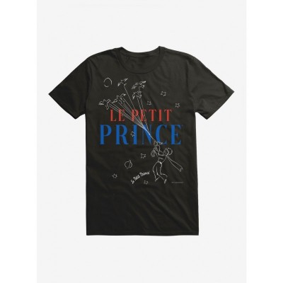 Little Prince Balloon Design Men's Cotton T-Shirt