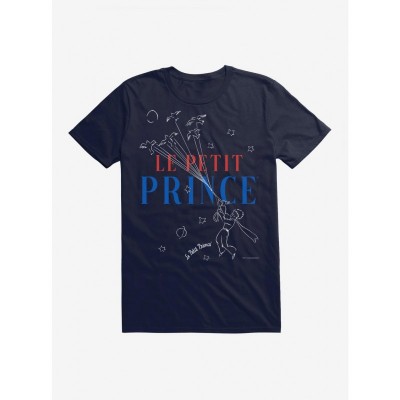 Little Prince Balloon Design Men's Cotton T-Shirt