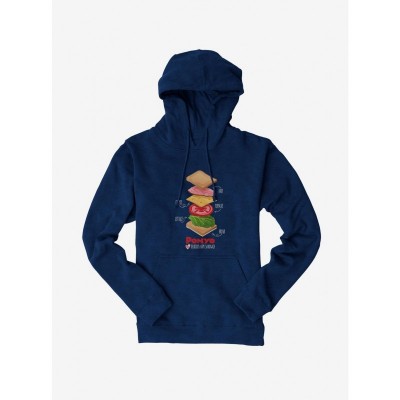Studio Ghibli Magical Menu Ponyo Ham Sandwich Unisex Pullover Hoodie