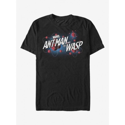 Marvel Ant-Man Atom Logo Lightweight Cotton T-Shirt - Men's Black