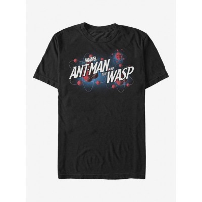 Marvel Ant-Man Atom Logo Lightweight Cotton T-Shirt - Men's Black