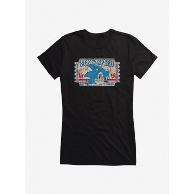 Sonic Speed Carnival Girls T-Shirt - Lightweight Cotton