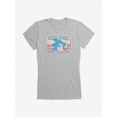 Sonic Speed Carnival Girls T-Shirt - Lightweight Cotton