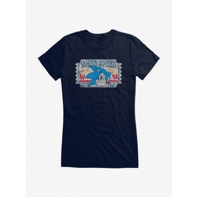 Sonic Speed Carnival Girls T-Shirt - Lightweight Cotton