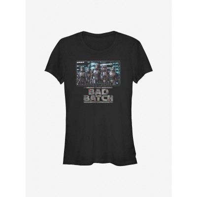 The Bad Batch Girls T-Shirt in Black - Lightweight Cotton for Juniors