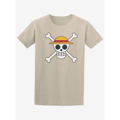 One Piece Straw Hat Crew Logo Cotton T-Shirt for Girls