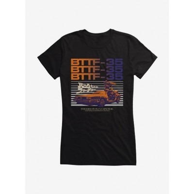 Back To The Future BTTF-35 Lightweight Cotton T-Shirt for Girls