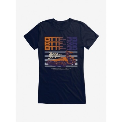 Back To The Future BTTF-35 Lightweight Cotton T-Shirt for Girls