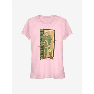 Dungeons & Dragons Ranger Green T-Shirt for Girls - PINK