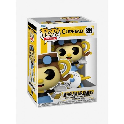 Funko Pop! Cuphead Ms. Chalice Aeroplane Vinyl Figure