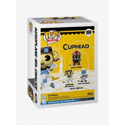 Funko Pop! Cuphead Ms. Chalice Aeroplane Vinyl Figure