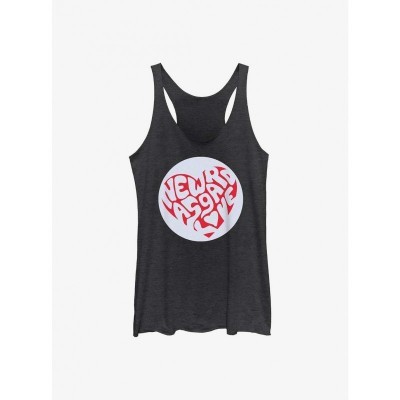 Marvel's Thor Love and Thunder Asgardian Graphic Tank Top for Girls - Black