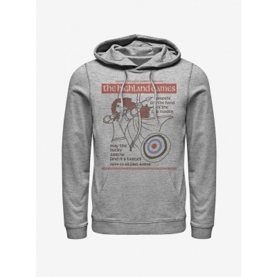Disney Brave Highland Games Unisex Hoodie - Grey
