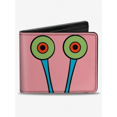 SpongeBob SquarePants Gary Snail Men's Vegan Leather Bifold Wallet