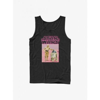 Star Wars Droid Bros Military Tank Top - Men's Black
