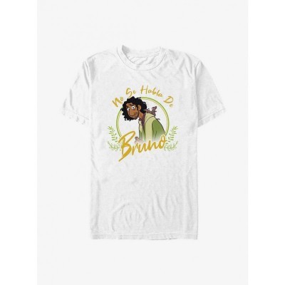 Disney Encanto Bruno T-Shirt - Lightweight Men's White Cotton